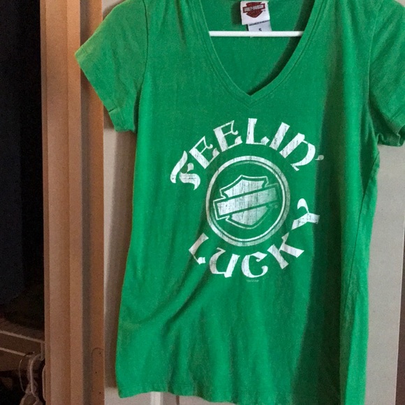 Women’s Harley Davidson Feelin Lucky - Picture 2 of 3